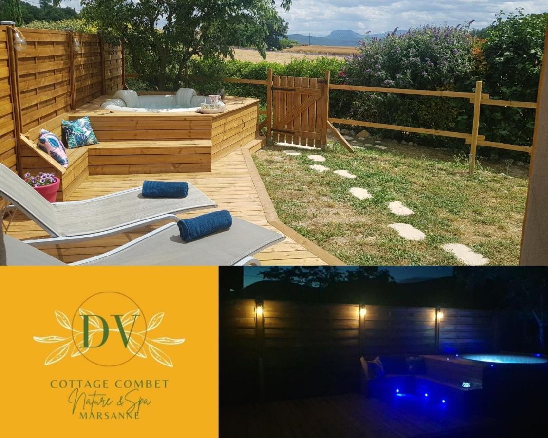 Cottage Combet Gite Climatise Avec Jacuzzi Marsanne Dış mekan fotoğraf