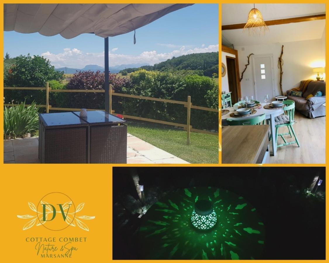 Cottage Combet Gite Climatise Avec Jacuzzi Marsanne Dış mekan fotoğraf