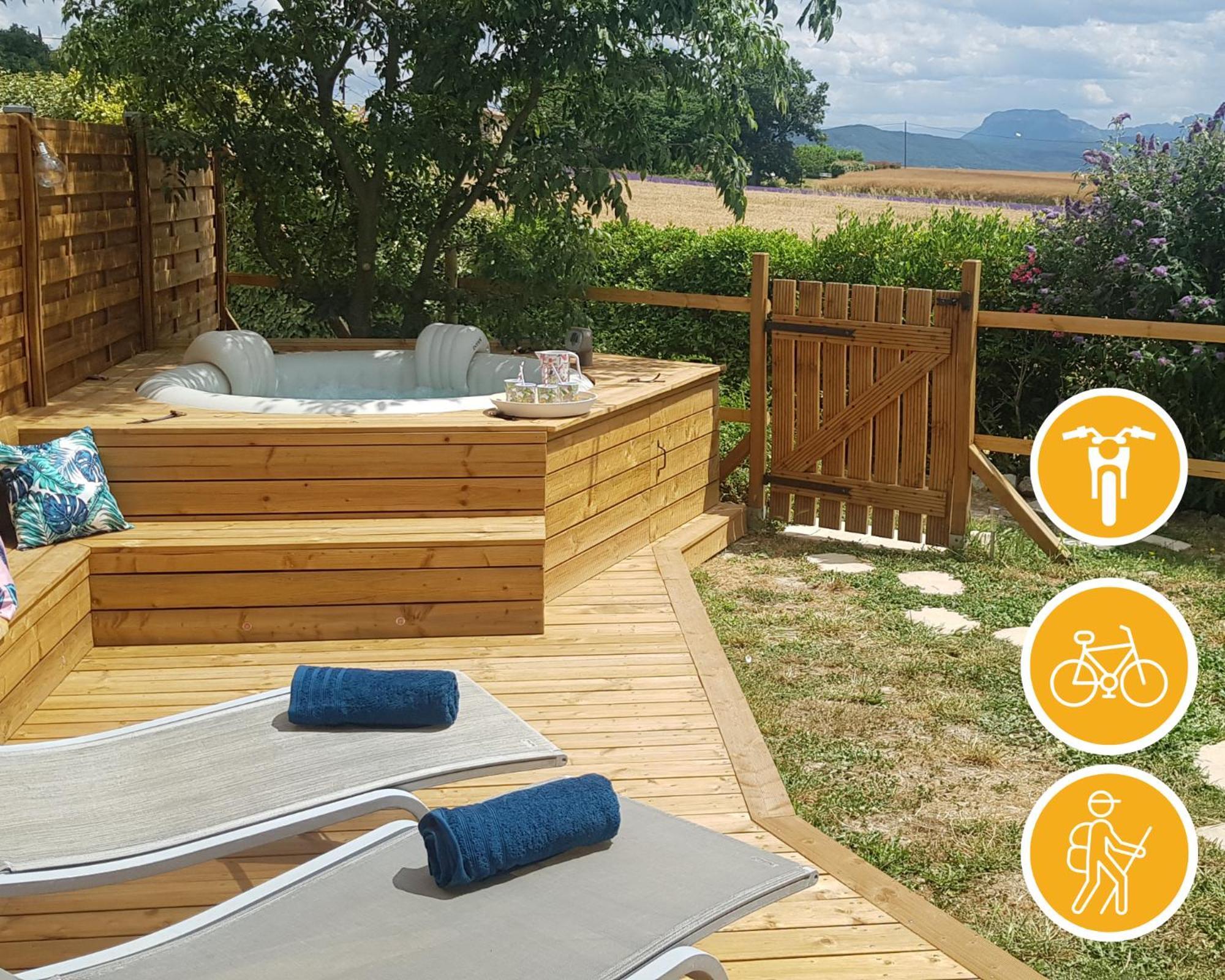 Cottage Combet Gite Climatise Avec Jacuzzi Marsanne Dış mekan fotoğraf